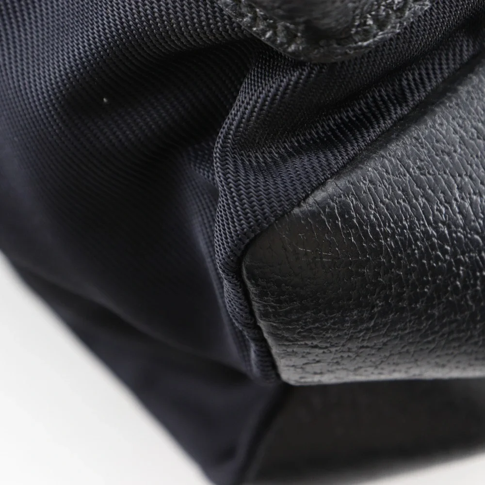 GUCCI Black Leather Backpack